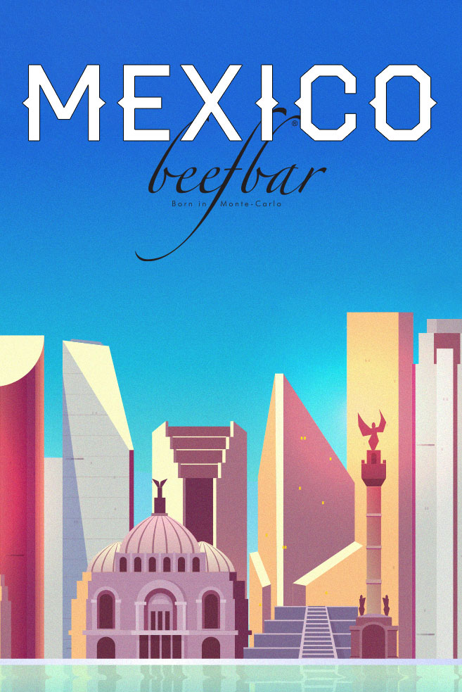 illustration mexico beefbar