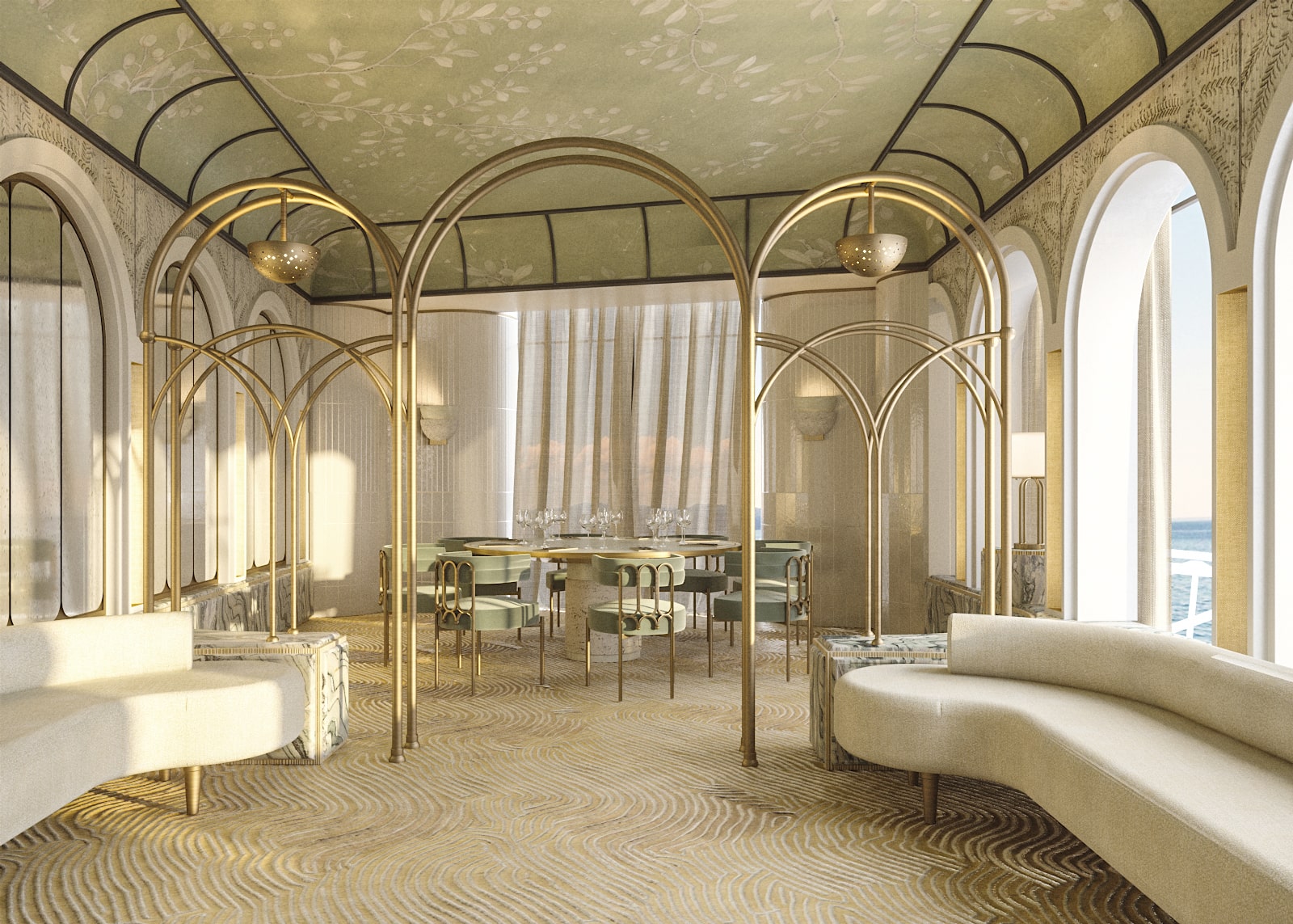 Beefbar Doha inside the Lusail Yacht Club Qatar