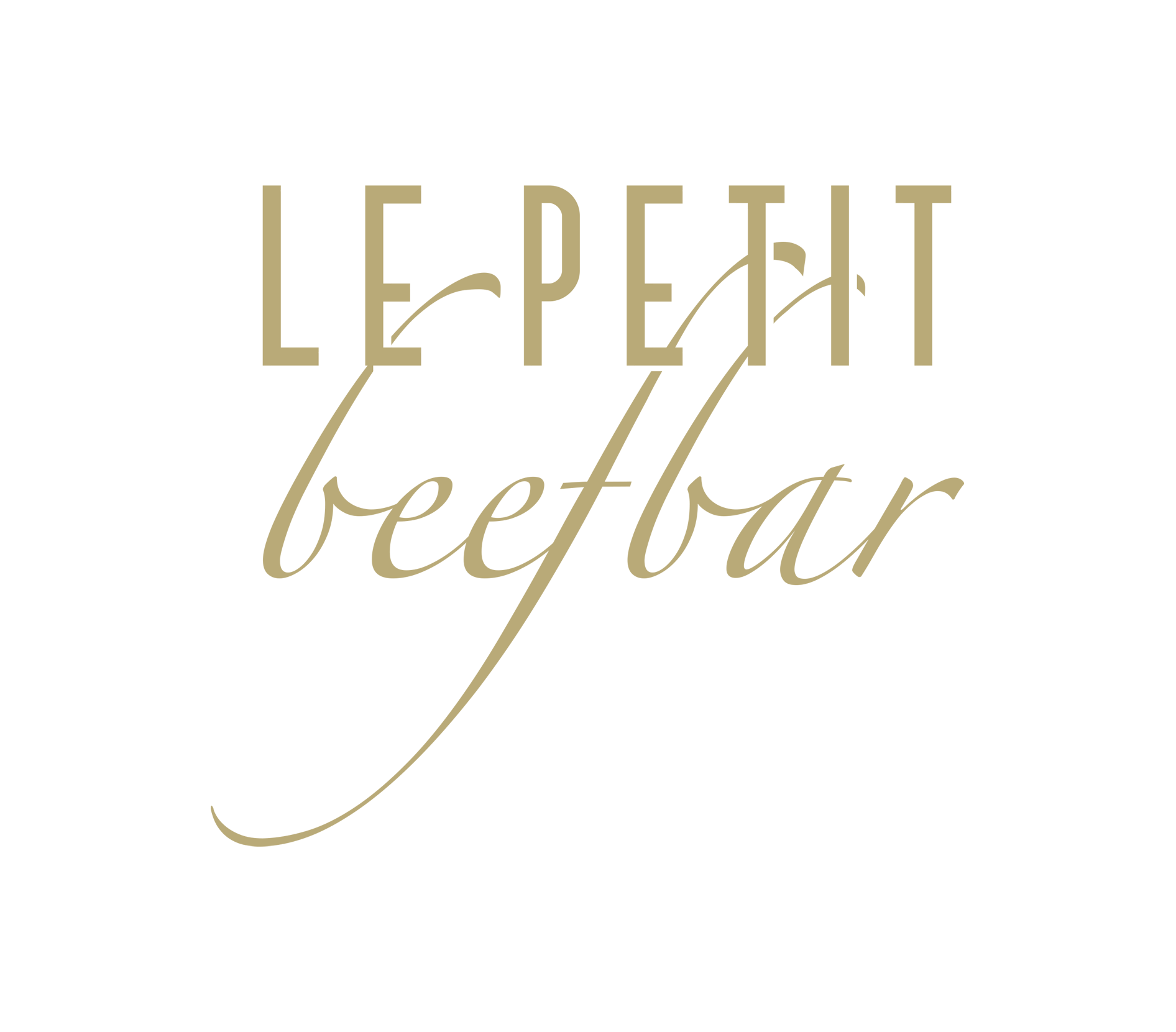 logo petit beefbar dore