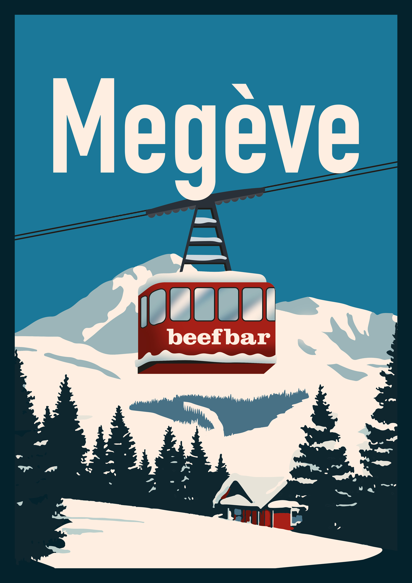 beefbar illustration megeve