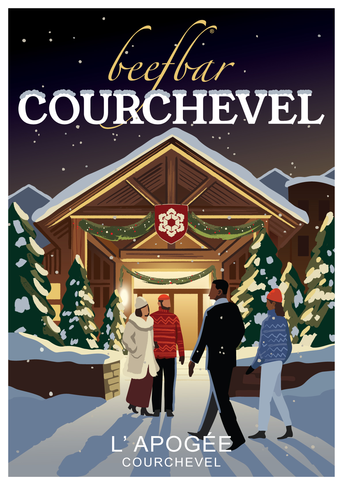 Illustration Beefbar Courchevel