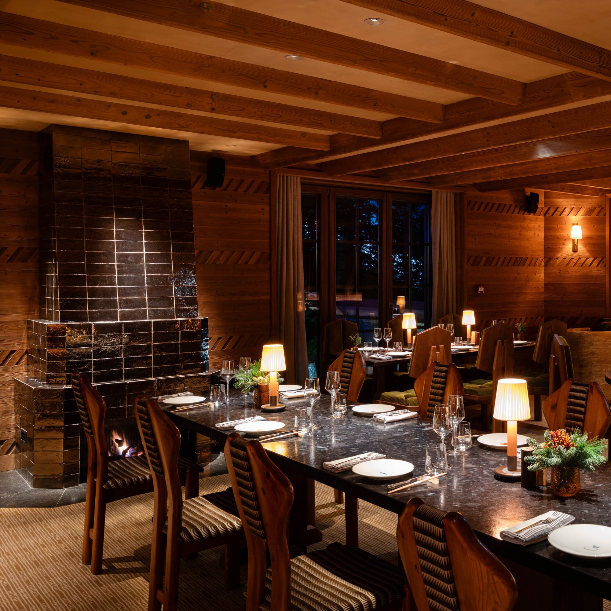 group event at beefbar courchevel