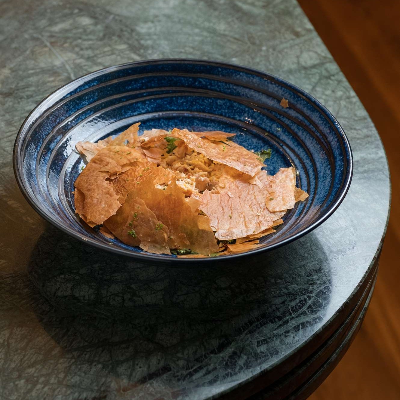 beefbar super kale avocado parmesan lemon zests