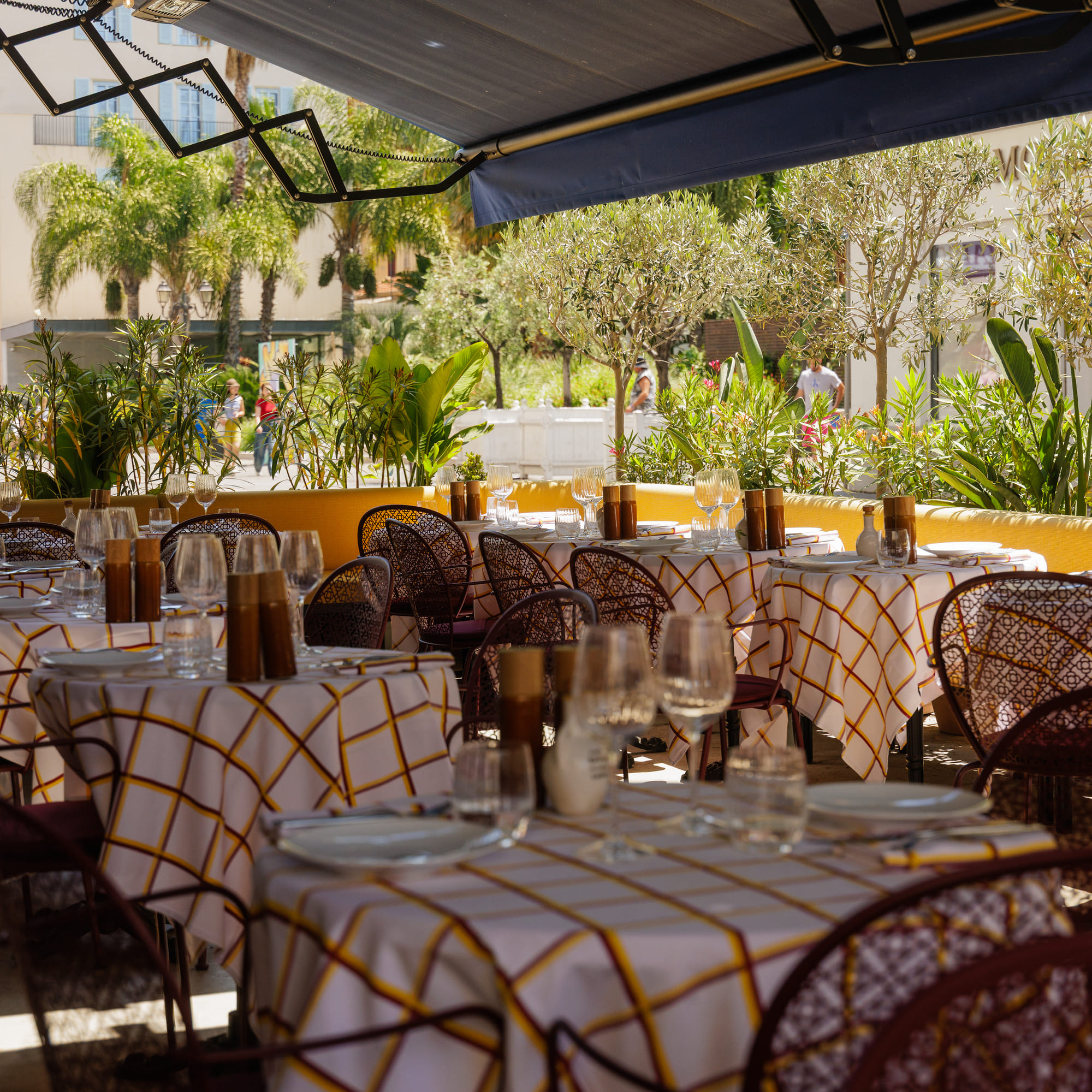 terrasse on the french riviera
