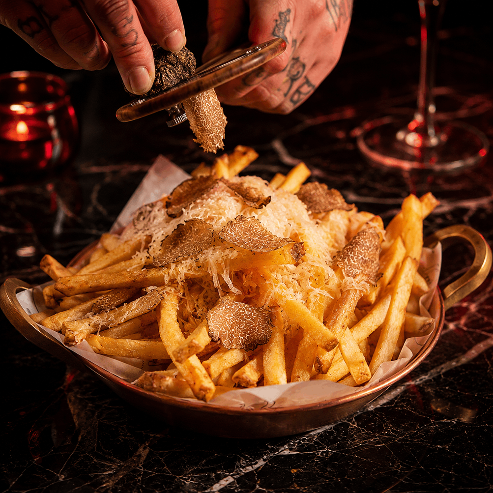 homemade fries parmesan truffle beefbar